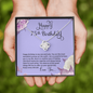 2022-04-03 purple To My Beautiful Mom (Knot Beauty) Necklace Template