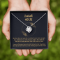 Isaiah 40_31 (Yellow) To My Beautiful Mom (Knot Beauty) Necklace Template