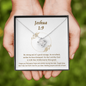 Joshua 1_9 To My Beautiful Mom (Knot Beauty) Necklace Template