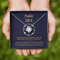 Psalm 118_5 (2022-05-13) To My Beautiful Mom (Knot Beauty) Necklace Template
