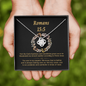Romans 15_5 (2022-05-13) To My Beautiful Mom (Knot Beauty) Necklace Template