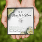 2022-03-25 (Mom) (e) To My Beautiful Mom (Knot Beauty) Necklace Template