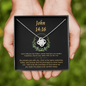 John 14_16 (2022-5-13 J) To My Beautiful Mom (Knot Beauty) Necklace Template