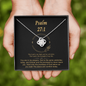 Psalm 27_1 To My Beautiful Mom (Knot Beauty) Necklace Template