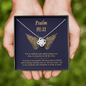 Psalm 91_11 To My Beautiful Mom (Knot Beauty) Necklace Template