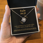 Psalm 94_19 To My Beautiful Mom (Knot Beauty) Necklace Template
