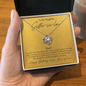 6-04 Godsend 2 To My Beautiful Mom (Knot Beauty) Necklace Template