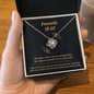 Proverbs 18_10 (Yellow) To My Beautiful Mom (Knot Beauty) Necklace Template