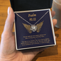 Psalm 91_11 To My Beautiful Mom (Knot Beauty) Necklace Template