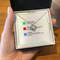 To My Beautiful Mom (Knot Beauty) Necklace Template