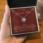6-01 GodMother (Wish) To My Beautiful Mom (Knot Beauty) Necklace Template