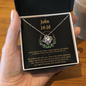 John 14_16 (2022-5-13 J) To My Beautiful Mom (Knot Beauty) Necklace Template