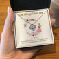 God Always Loves You To My Beautiful Mom (Knot Beauty) Necklace Template