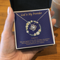 God is My Provider To My Beautiful Mom (Knot Beauty) Necklace Template