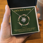 God is Rich in Mercy To My Beautiful Mom (Knot Beauty) Necklace Template