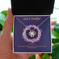 God is Faithful To My Beautiful Mom (Knot Beauty) Necklace Template