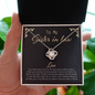 2022-04-13 Sister-in-law (Black) To My Beautiful Mom (Knot Beauty) Necklace Template