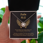 Psalm 91_11_2 To My Beautiful Mom (Knot Beauty) Necklace Template