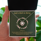 God is Rich in Mercy To My Beautiful Mom (Knot Beauty) Necklace Template