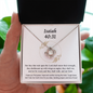 Isaiah 40:31 Necklace To My Friends (Knot Beauty)