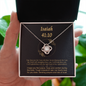 Isaia 41_10 To My Beautiful Mom (Knot Beauty) Necklace Template
