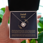 Isaiah 43_2 (Yellow) To My Beautiful Mom (Knot Beauty) Necklace Template