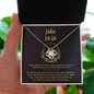 John 14_16 (2022-5-13 J) To My Beautiful Mom (Knot Beauty) Necklace Template