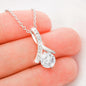 God Is always with you - Daughter To My Wife (Alluring Beauty) Necklace