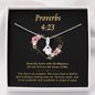 Proverbs 4_23 To My Beautiful Mom (Alluring Beauty) Necklace Template