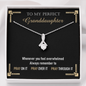3 Pray To My Granddaughter 220212 To My Wife (Alluring Beauty) Necklace