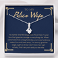 Police Wife 2022-02-21 (Dark Blue) To My Wife (Alluring Beauty) Necklace