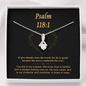 Psalm 118_1 To My Beautiful Mom (Alluring Beauty) Necklace Template