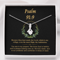 Psalm 9_9_2 To My Beautiful Mom (Alluring Beauty) Necklace Template