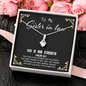 God Is My Strength - Sister in law To My Wife (Alluring Beauty) Necklace