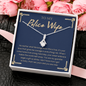 Police Wife 2022-02-21 (Dark Blue) To My Wife (Alluring Beauty) Necklace