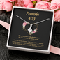 Proverbs 4_23 To My Beautiful Mom (Alluring Beauty) Necklace Template