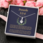 Proverbs 3_5-6 To My Beautiful Mom (Alluring Beauty) Necklace Template