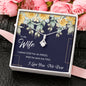 Still Love (Wife) (Navy) 210930c To My Wife (Alluring Beauty) Necklace