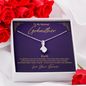 5-30 GodMother (Purple) To My Beautiful Mom (Alluring Beauty) Necklace Template