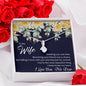 Still Love (Wife) (Navy) 210930d To My Wife (Alluring Beauty) Necklace