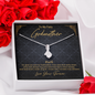 5-30 GodMother (Black) To My Beautiful Mom (Alluring Beauty) Necklace Template