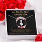 God Has The Most Almost Amazing Plan To My Beautiful Mom (Alluring Beauty) Necklace Template