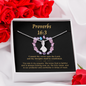 Proverbs 16_3 To My Beautiful Mom (Alluring Beauty) Necklace Template