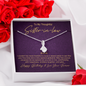 6-04 Godsend Thoughful To My Beautiful Mom (Alluring Beauty) Necklace Template