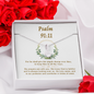 Psalm 9_11 To My Beautiful Mom (Alluring Beauty) Necklace Template