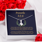 Proverbs 3_5-6 To My Beautiful Mom (Alluring Beauty) Necklace Template