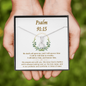 Psalm 91_15 To My Beautiful Mom (Alluring Beauty) Necklace Template