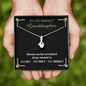 3 Pray To My Granddaughter 220212 To My Wife (Alluring Beauty) Necklace