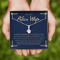 Police Wife 2022-02-21 (Dark Blue) To My Wife (Alluring Beauty) Necklace