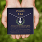 Proverbs 3_5-6 To My Beautiful Mom (Alluring Beauty) Necklace Template